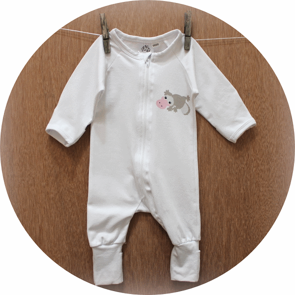 australian baby gifts organic cotton jumpsuit romper with pebbles platypus